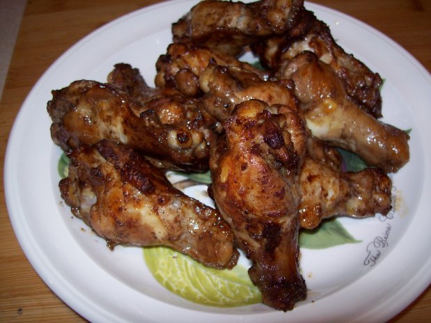 Jelly Bean Chicken Wings aka Oven-roasted Spiced&nbsp;Chicken.