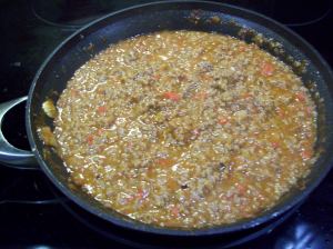 Add remianing ingredients bring to boil and simmer