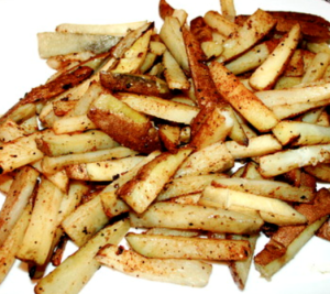 overbaked fries
