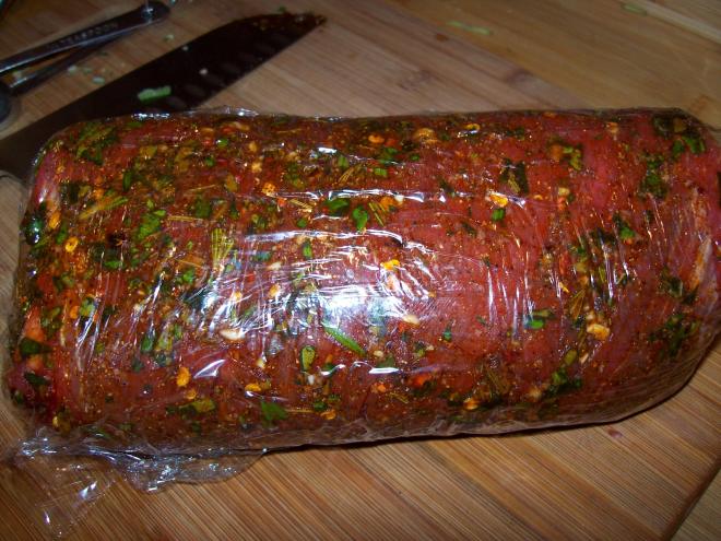 wrap in plastice wrap