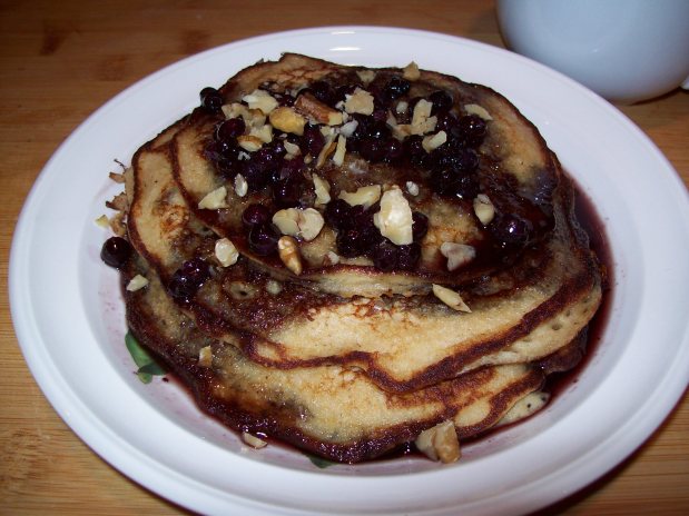 Lyn’s Blueberry Oatmeal&nbsp;pancakes
