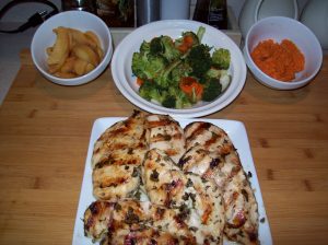 Thyme, Oregano, Garlic Grilled Chicken Let's Eat