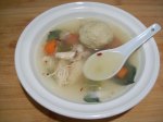 Matzo ball soup let's eat