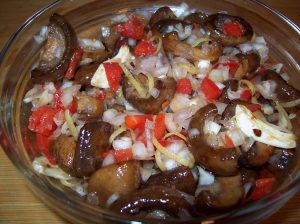 Marinated Mushrooms marinated