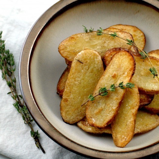 Salt and Vinegar Broiled Fingerling&nbsp;Potatoes