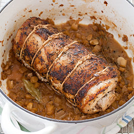 French-Style Pot-Roasted Pork&nbsp;Loin