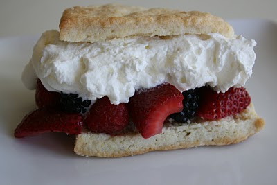 Mixed Berry Shortcake