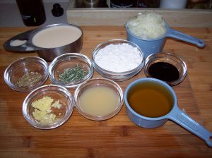 Make Ahead Grvy Ingredients