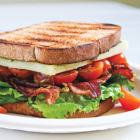 Bacon, Lettuce, Tomato and Jerod Mayo&nbsp;Sandwich