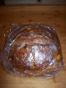 wrap with plactic wrap tightly and refrigerate  8 hours