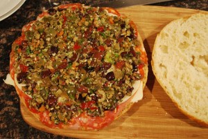 Building the sandwhich