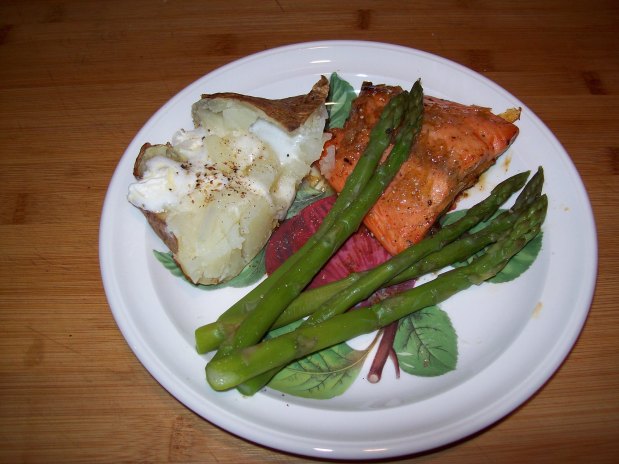 Dijon Myer Lemon Glazed Wild&nbsp;Salmon