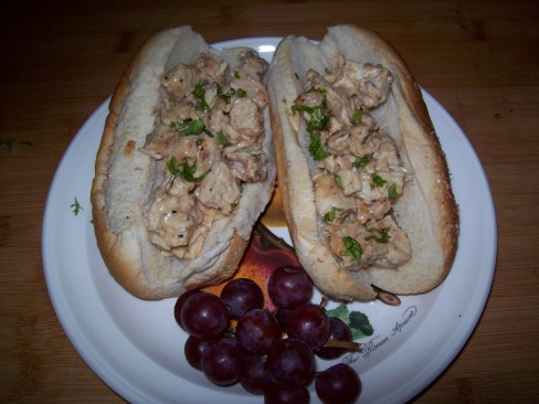 Cinnamon Chicken Salad Roll