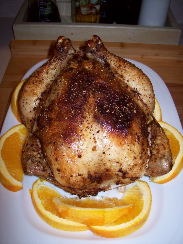 Roast Chicken with Orange-Spice&nbsp;Rub