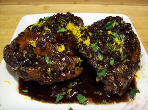 Bluebery glazed Chicken