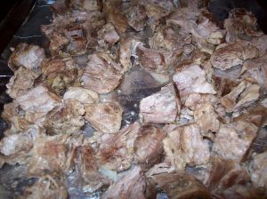 break into 3 eaqual parts