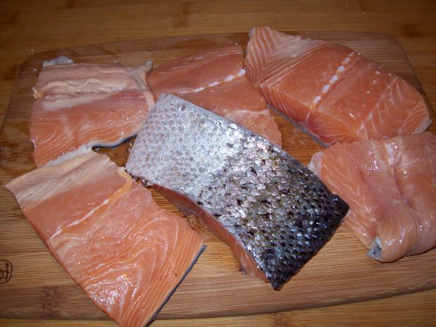 Broiled BBQ-Spiced Rubbed&nbsp;Salmon