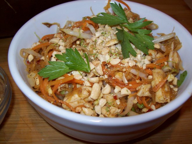 Spagetti Squash Pad Thai
