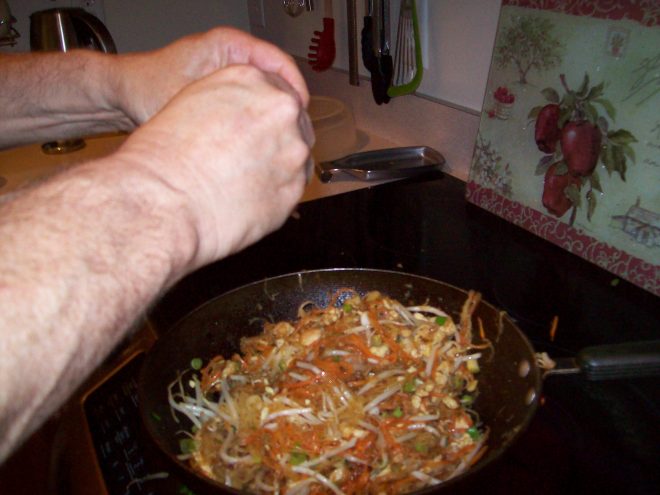 add other ingrediants combine and squeeze limeand