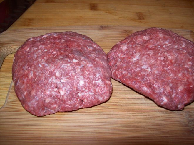 Bison burgers