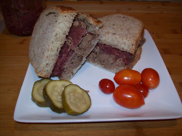 Reign on Brisket on Rye Halftime Sandwich – Week&nbsp;8