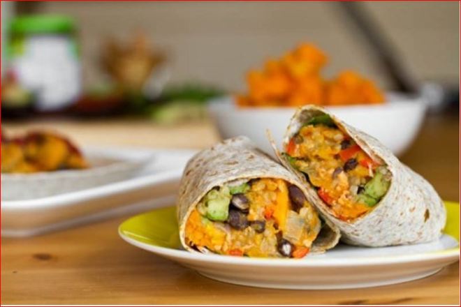 blackbean and butternutaquash buritto12