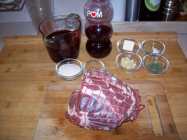 Pomegranate-Glazed Lamb with Carrots and&nbsp;Parsnips
