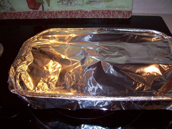 cover with foil