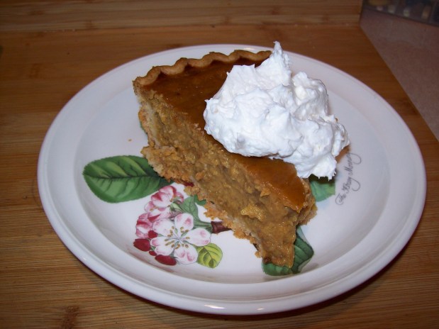 Dairy Free- Pumpkin Coconut Pie – coud have been&nbsp;Gluten-Free
