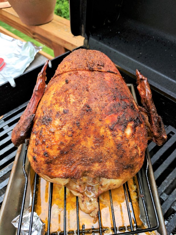 Unofficial start of Summer, Butter Milk Brined Smoked BBQ Turkey&nbsp;Breast