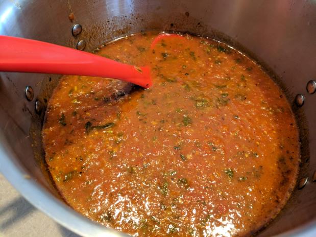 Instant Pot Roasted Tomato Basil&nbsp;Soup