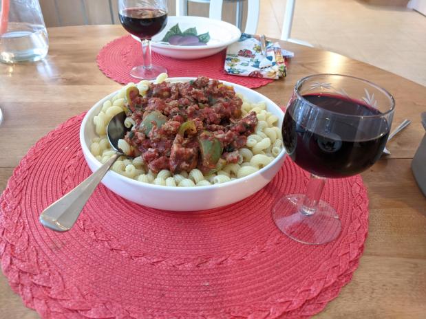 Breakfast Sausage Ragu cooking from the&nbsp;gut.