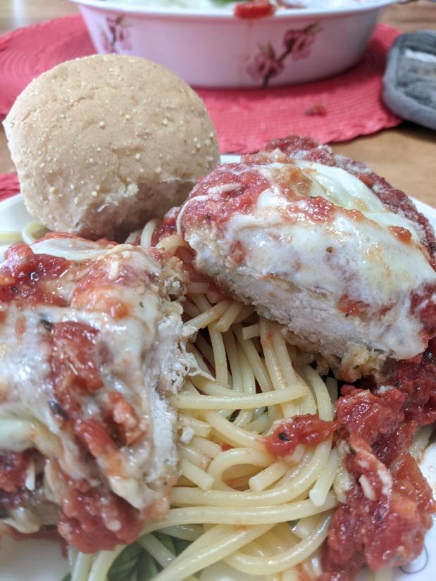 Quick Chicken Parm from the&nbsp;gut.