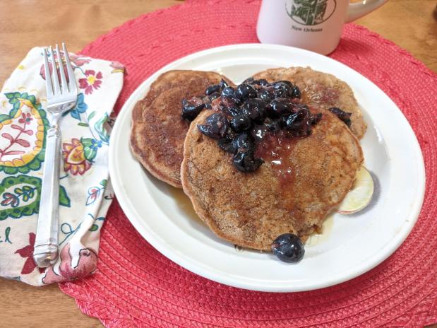 Oat Flour Pancakes