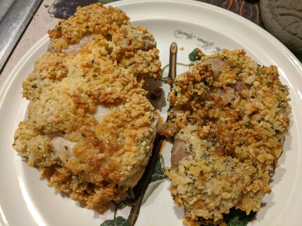 Fried chicken thighs