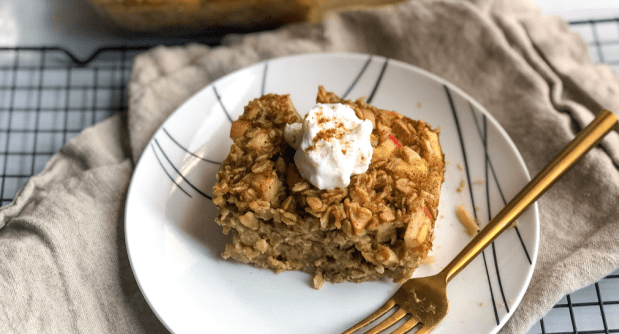 Spiced Apple Baked&nbsp;Oatmeal