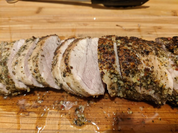 Sweet Basil Rubbed Pork&nbsp;Tenderloin