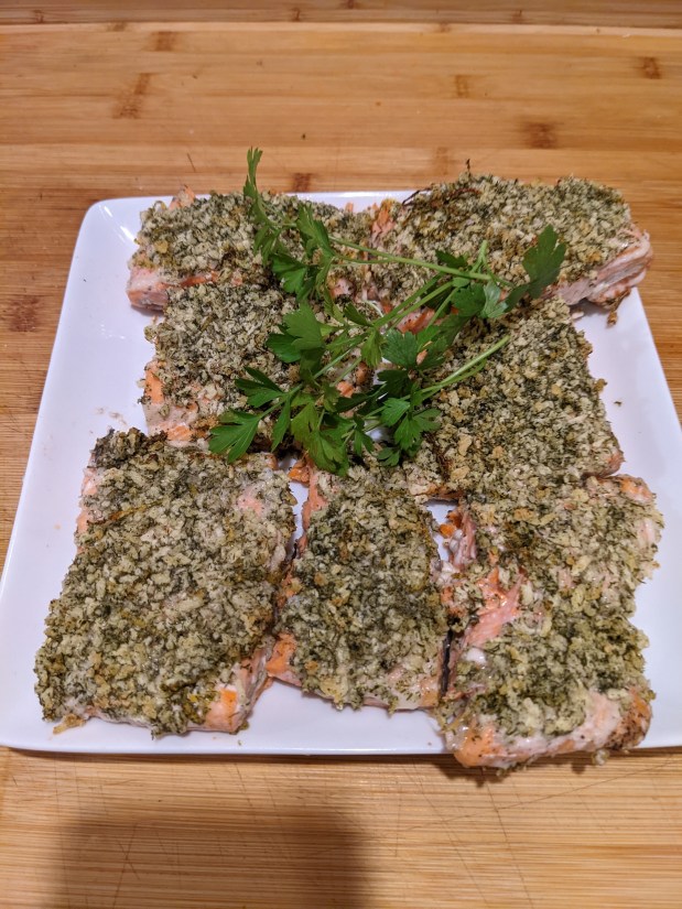 <strong>Lemon & Panko-Crusted&nbsp;Salmon</strong>