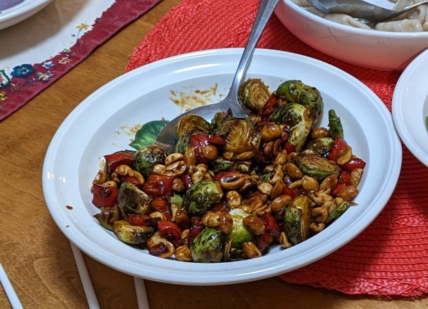 Kung Pao Brussels&nbsp;Sprouts