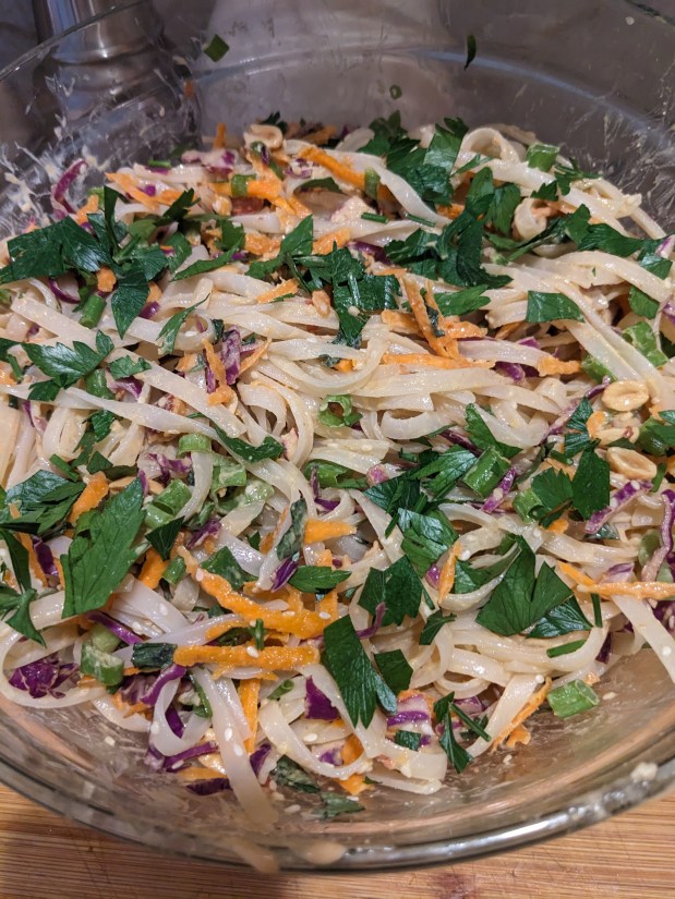 Spicy Thai Spaghetti&nbsp;Salad
