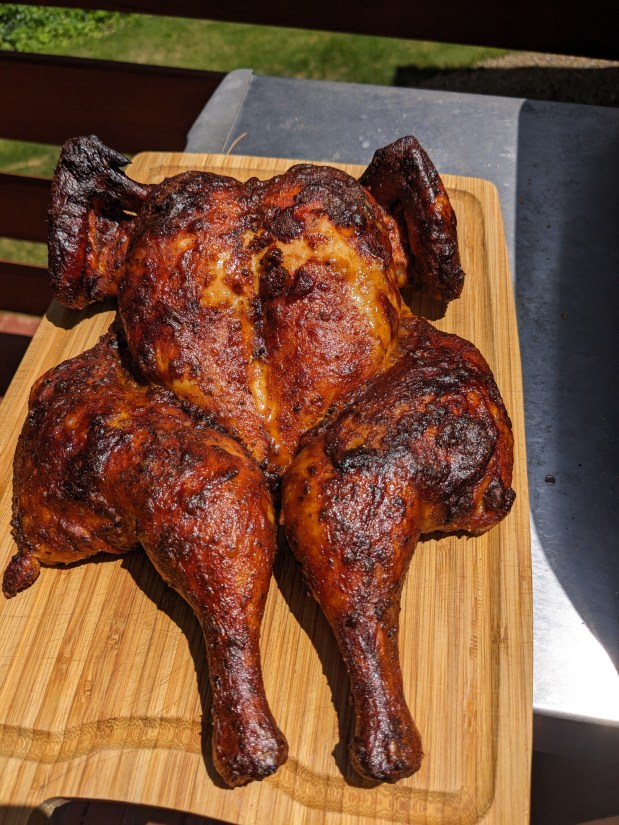 Smoked Spatchcock Chicken