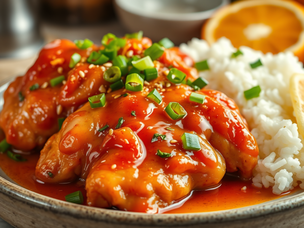 Quick Orange Flavored&nbsp;Chicken