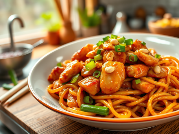 Kung Pao Chicken&nbsp;Noodles